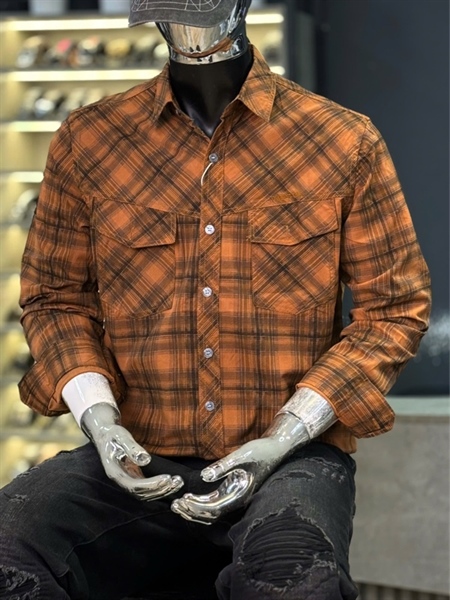 SM TD-QC- Caro 1 Da 028-3# Nâu Cam Nhạt