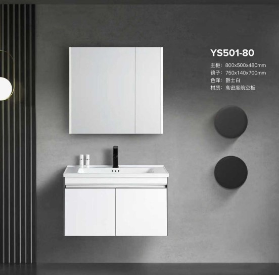 Bộ Tủ Chậu Lavabo 501 Nhựa PVC Cao Cấp – Chống Nước, Bền Đẹp