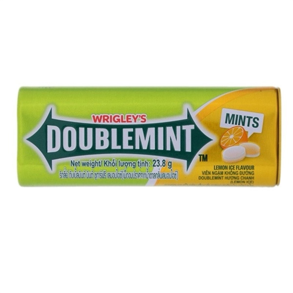 Kẹo su Mỹ Doublemint típ ngậm vị chanh*35v