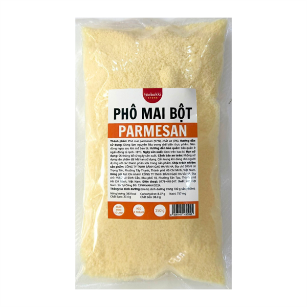 Phô mai bột parmesan 250g