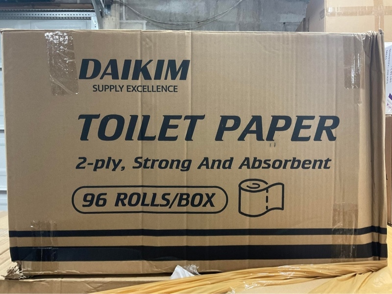 Daikim Toilet Paper - 96 Rolls