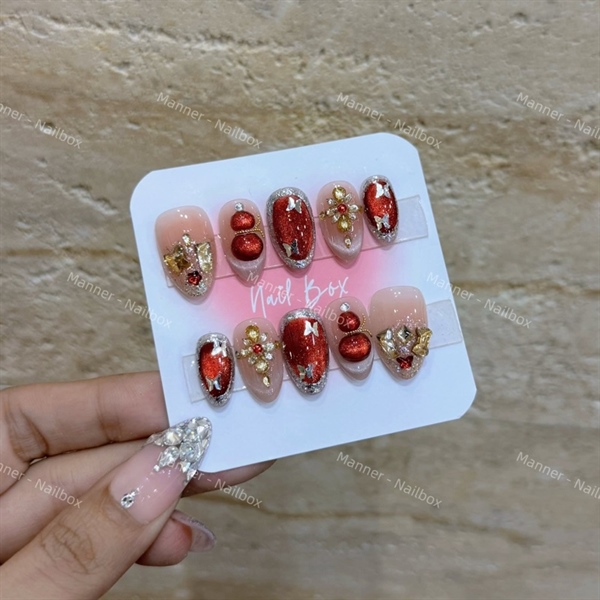 NB-OVAL NGẮN-S-HỒ LÔ ĐỎ