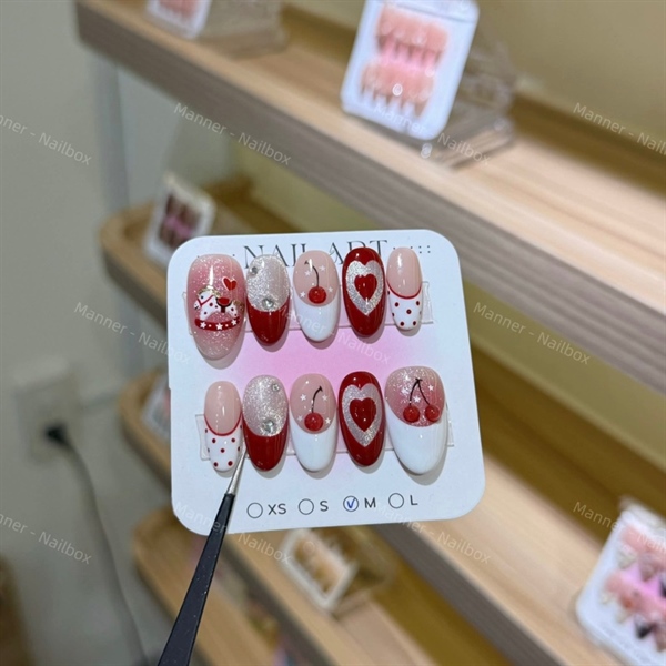 NB-VUÔNG HÀN-M-NGỰA CHERRY