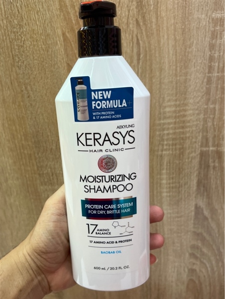 Dầu gội Kerasys xanh Protein Care System 600ml M48883