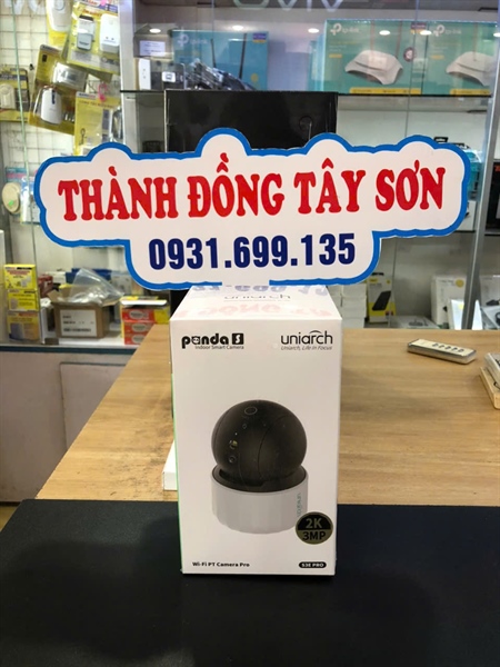 Camera IP wifi trong nhà UNV Uniarch UHO-S3E-M3TD-A 3mp (S3E Pro, full option)