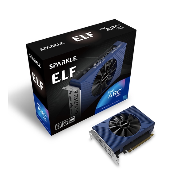 Card màn hình SPARKLE Intel Arc A380 ELF 6GB GDDR6 (SA380E-6G)