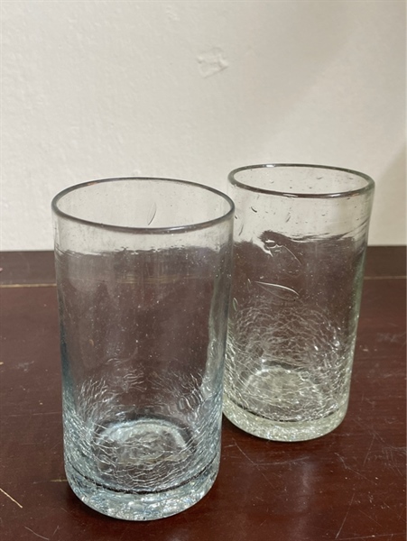 Cốc thuỷ tinh rạn size 6.5x12cm