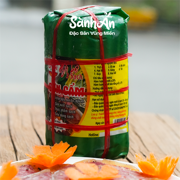 Giò bê ba chỉ Nghệ An 500g