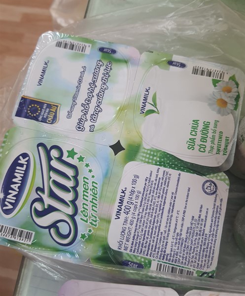 Sữa chua star có đường 100g