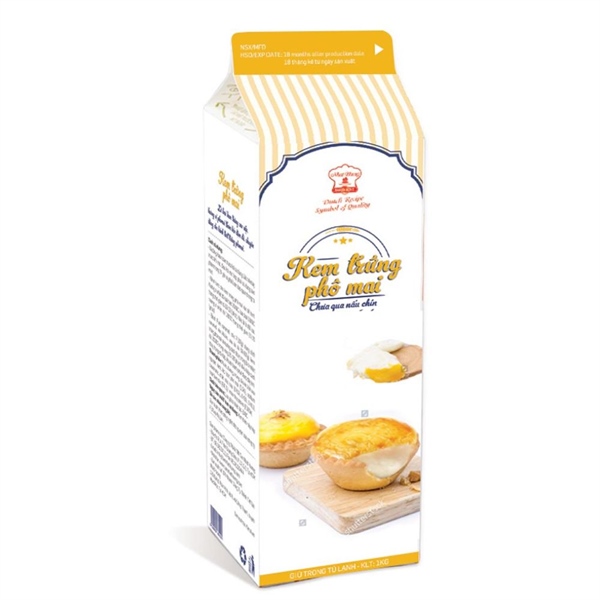 Kem trứng phô mai nhất Hương