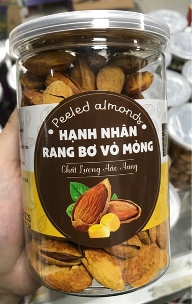 Hạnh nhân rang bơ