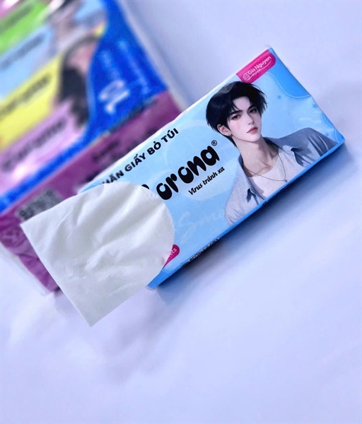 Khăn Giấy Rút Corona Lẻ 3k - lốc 10 túi -25k