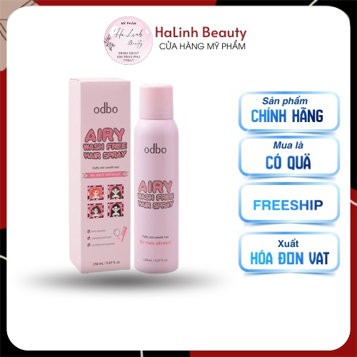 Dầu gội khô Odbo airy ODX02