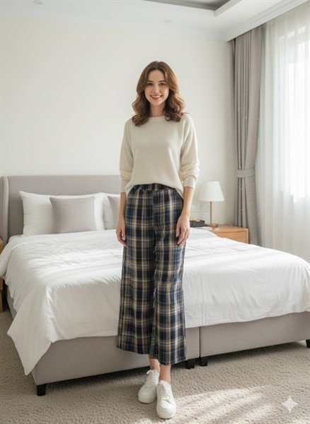 QUẦN Q11 KẺ CARO XXL