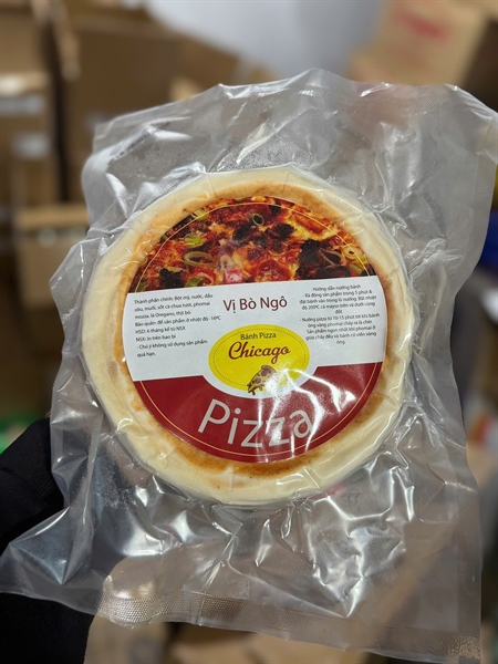 Pizza Nhồi CHICAGO Hải Sản 500Gr