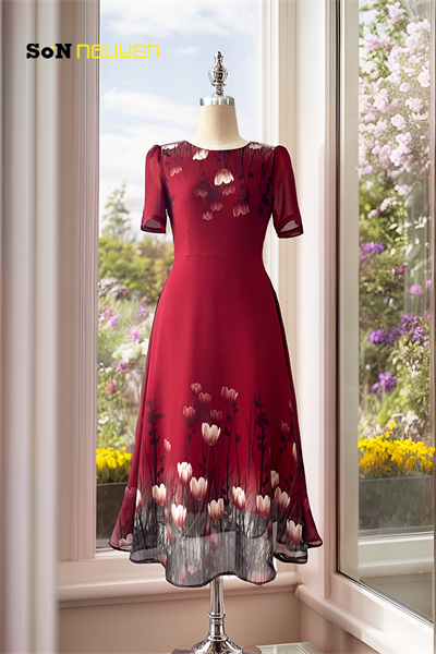 Đầm xoè 35801