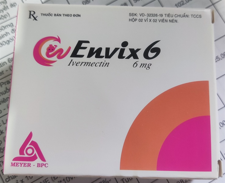 Envix Ivermectin 6mg (H 4viên) - Meyer