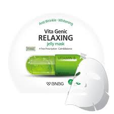 Mặt Nạ BNBG Vita Genic Relaxing Jelly Mask Phục Hồi Da (H/10gói)