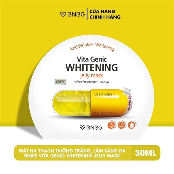 Mặt Nạ BNBG Vita Genic Whitening Jelly Mask Sáng Da (H/10gói)