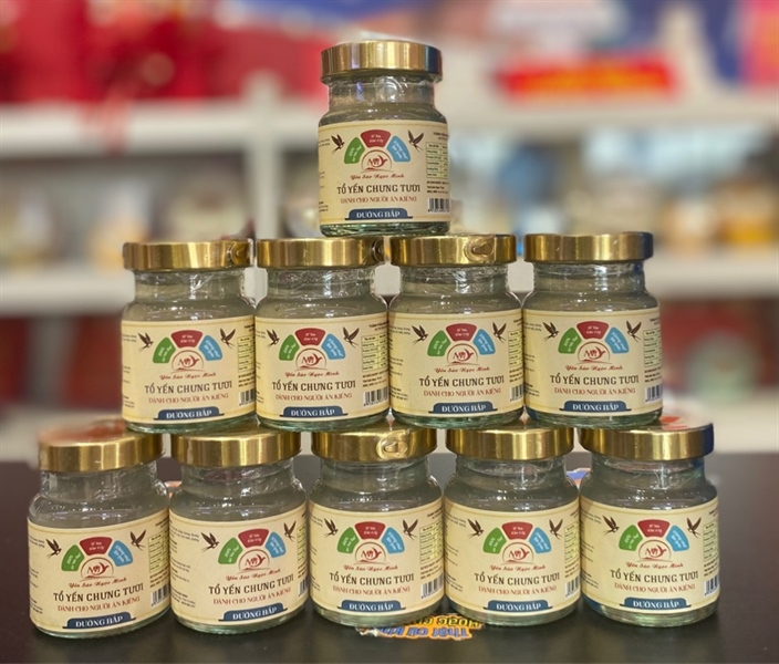 Tổ Yến Chưng Tươi Ăn Kiêng -0.8G (Hũ)