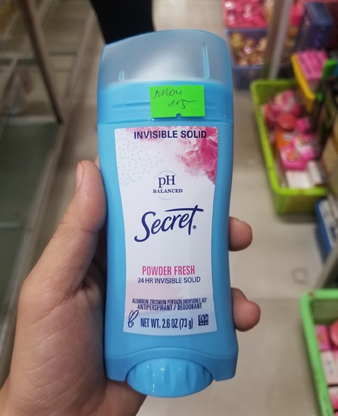 Lăn khử mùi Secret