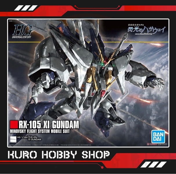 HG 1/144 RX-105 XI GUNDAM - Mô Hình Lắp Ráp Bandai