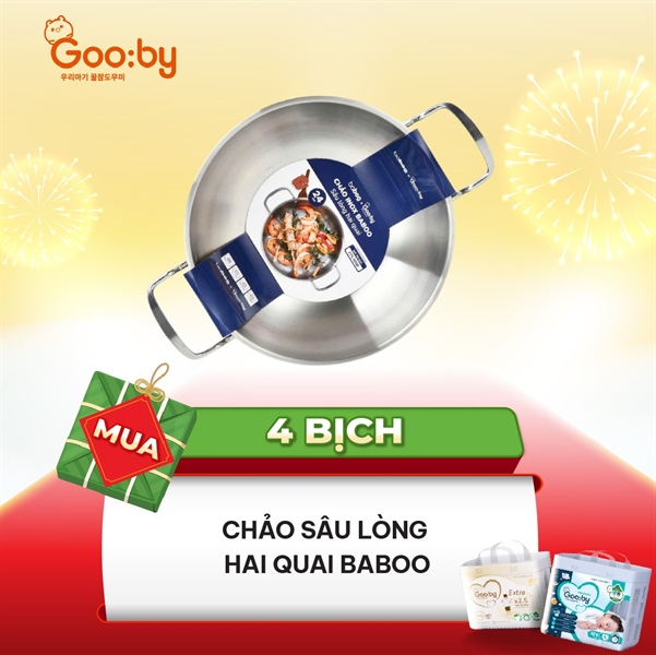 Chảo sâu lòng hai quai Baboo