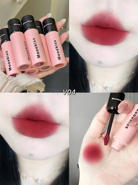 MOOEKISS - Son Velvet Lip Mud - 3g / V04