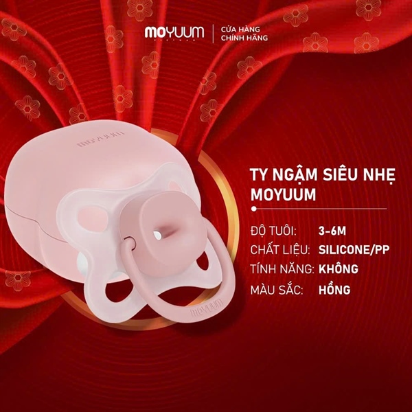 Ti giả siêu nhẹ Moyuum 3M+ Hồng