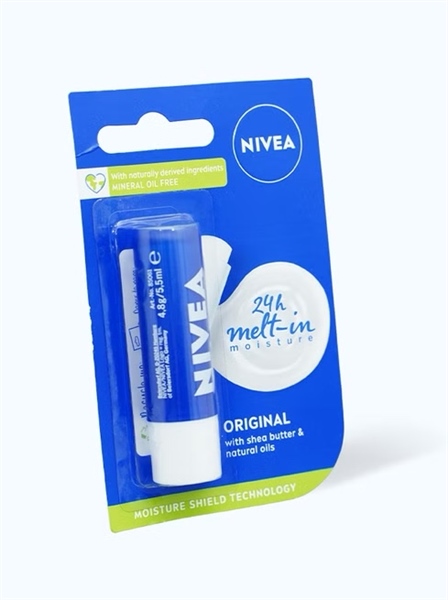 Son Nivea không màu - Thỏi 4,8g