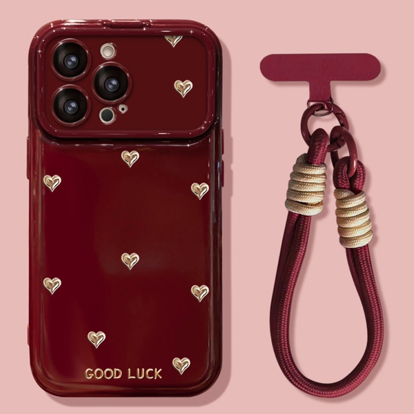 Case Đỏ Tim Goodluck + Dây - 13