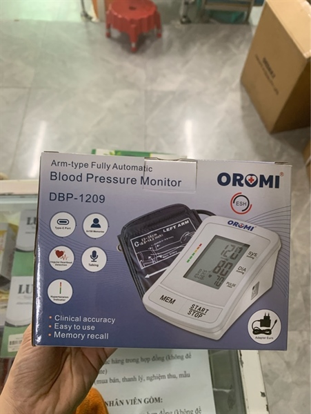 MÁY ĐO HUYẾT ÁP OROMI DBP-1209