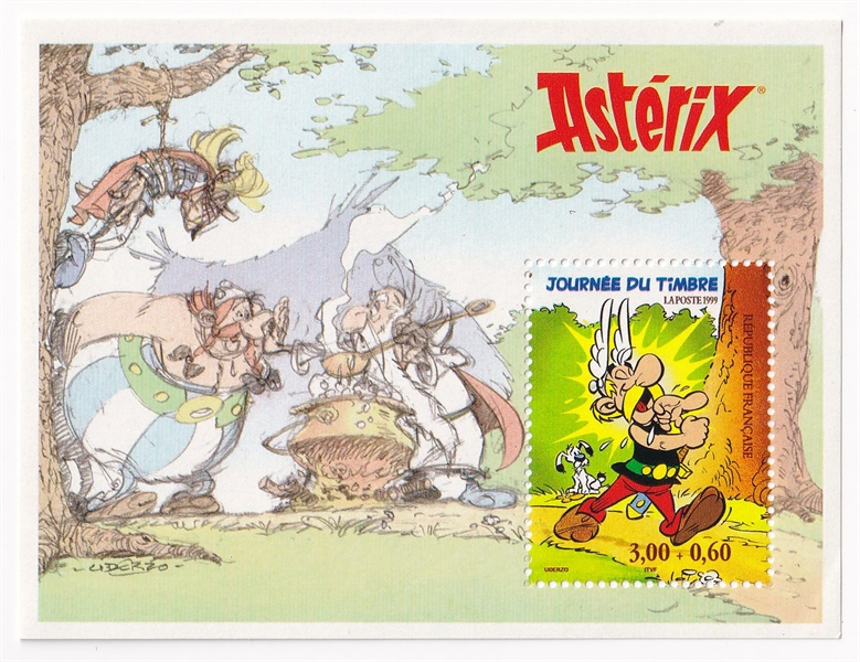 Block Tem Bưu Chính Pháp - Arterix | France - Artérix 1999 (1) | Mint