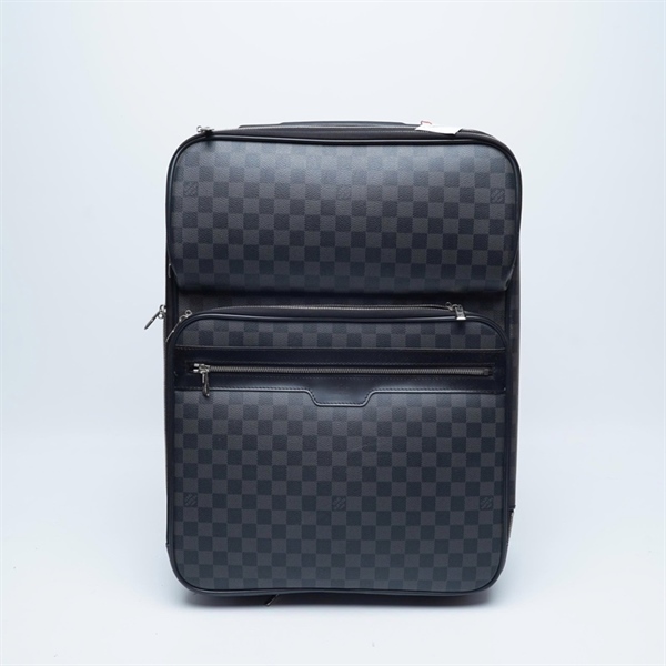 Vali LV ô vuông xanh đen sz38x17x50 (PN) KG+