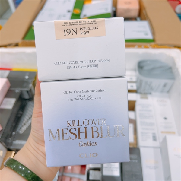 Phấn Nước Clio Kill Cover Mesh Blur #19N Tặng Lõi Phụ