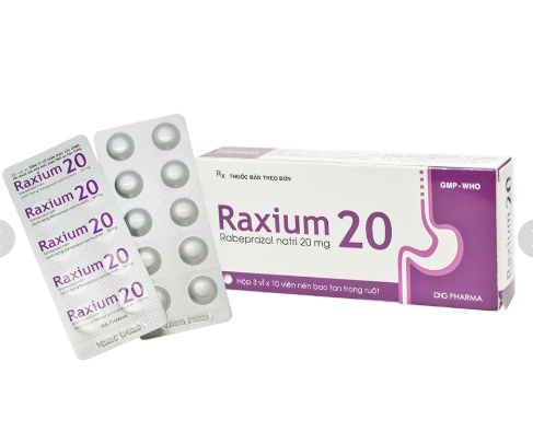 Raxium rabeprazol natri 20mg dhg pharma (h/30v)