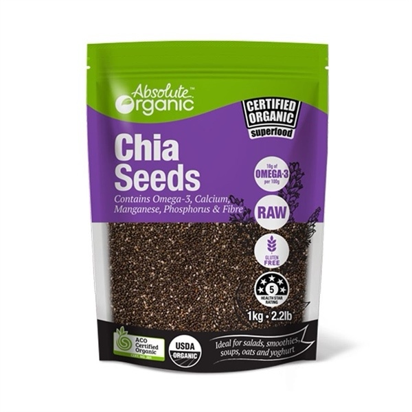 Hạt chia seeds 1kg/túi