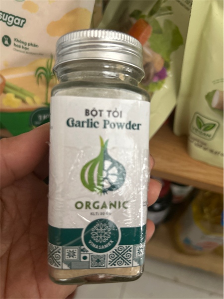 Bột tỏi hữu cơ Vinasamex 50g