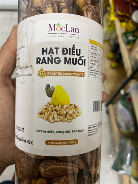 hạt điều rang muối 500g