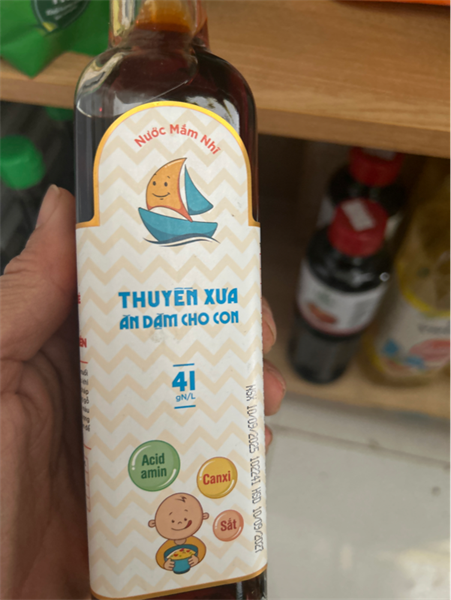 Nước Mắn Ăn Dặm Thuyền Xưa - 250Ml