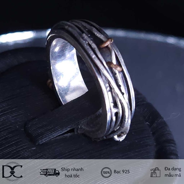 Nhẫn Dazzy Charm kiểu rễ cây