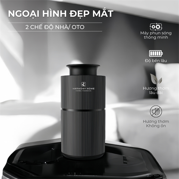 Máy Xông Tinh Dầu Gia Đình, OTO 10/20ml - 60m2