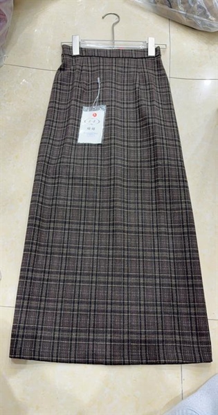 CV dạ suông A kẻ dài 75cm ( có chun lưng) C215