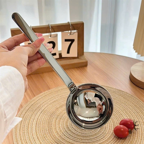 S97 - C148 Muôi Thìa Chockmen Đầu To Cán Dài 27x9cm CKM-TS148 - Trơn