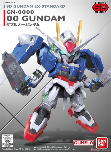 [SGTVN] BANDAI NAMCO SD GUNDAM EX-STANDARD 00 GUNDAM - ĐỒ CHƠI LẮP RÁP, GUNPLA