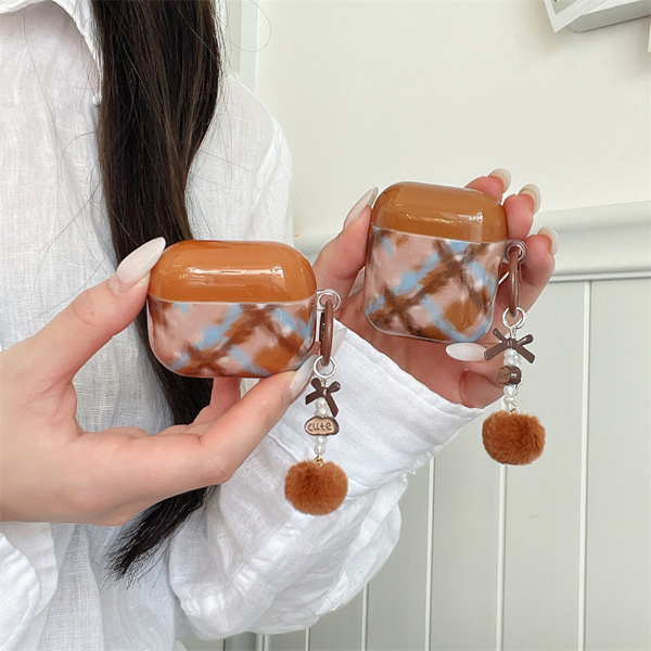 Case Airpod Caro Nâu + Móc - 3