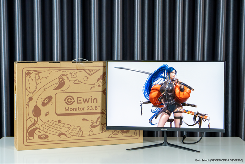 Màn hình máy tính Ewin S238F100DP (23.8 inch - FHD - IPS - 100Hz - 5ms)