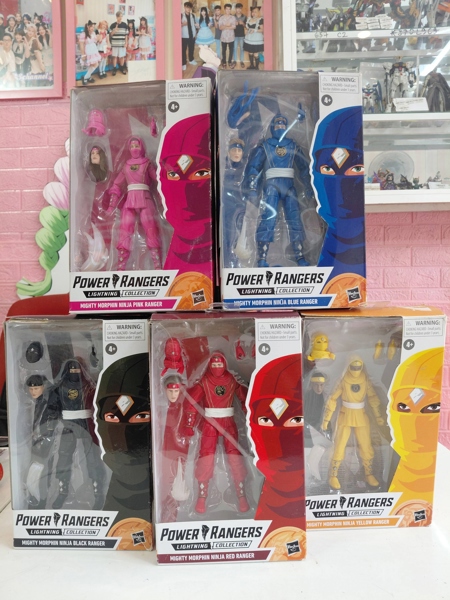 Mua bán (2ND, CÓ TT) SET LIGHTNING COLLECTION MMPR NINJA RANGER