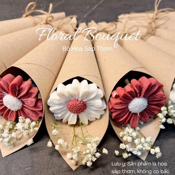 Bó hoa sáp thơm