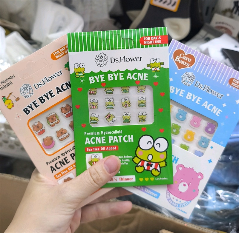 Dán mụn vỉ giấy DS.flower (hl)